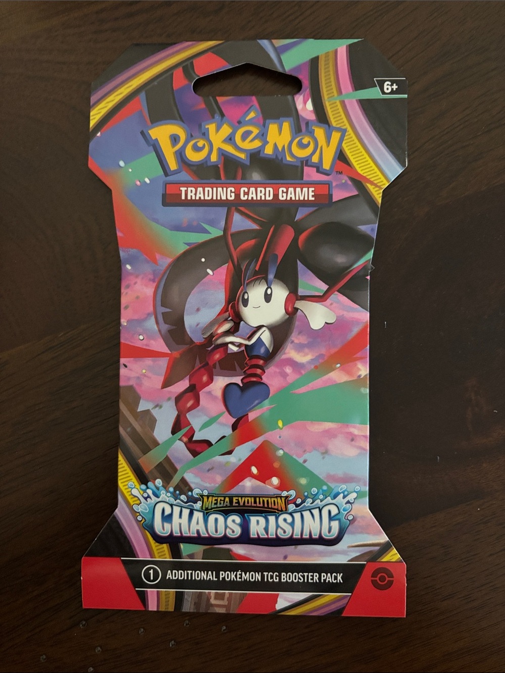 Pokemon Chaos Rising Booster Pack – Red, Pink, Blue, Green, Black